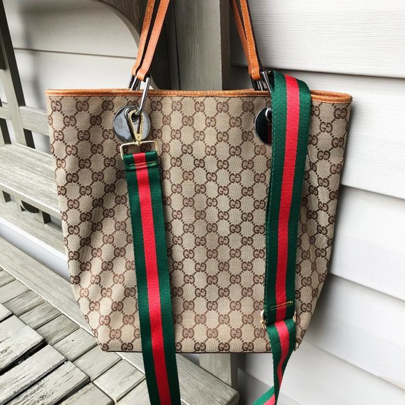 gucci monogram tote